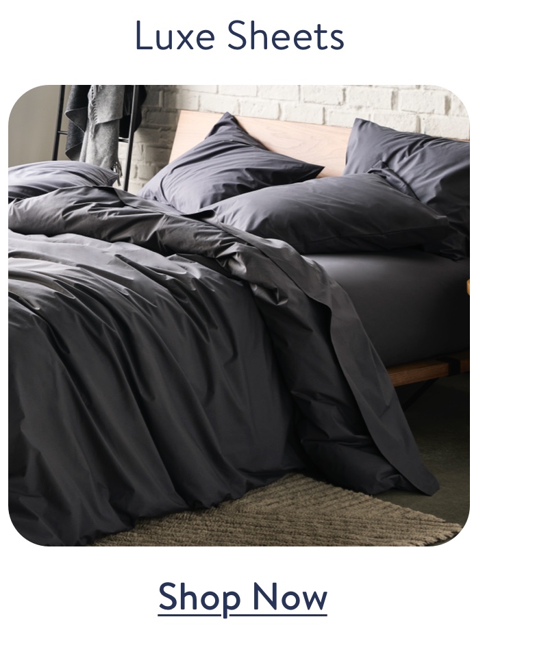 Luxe sheets